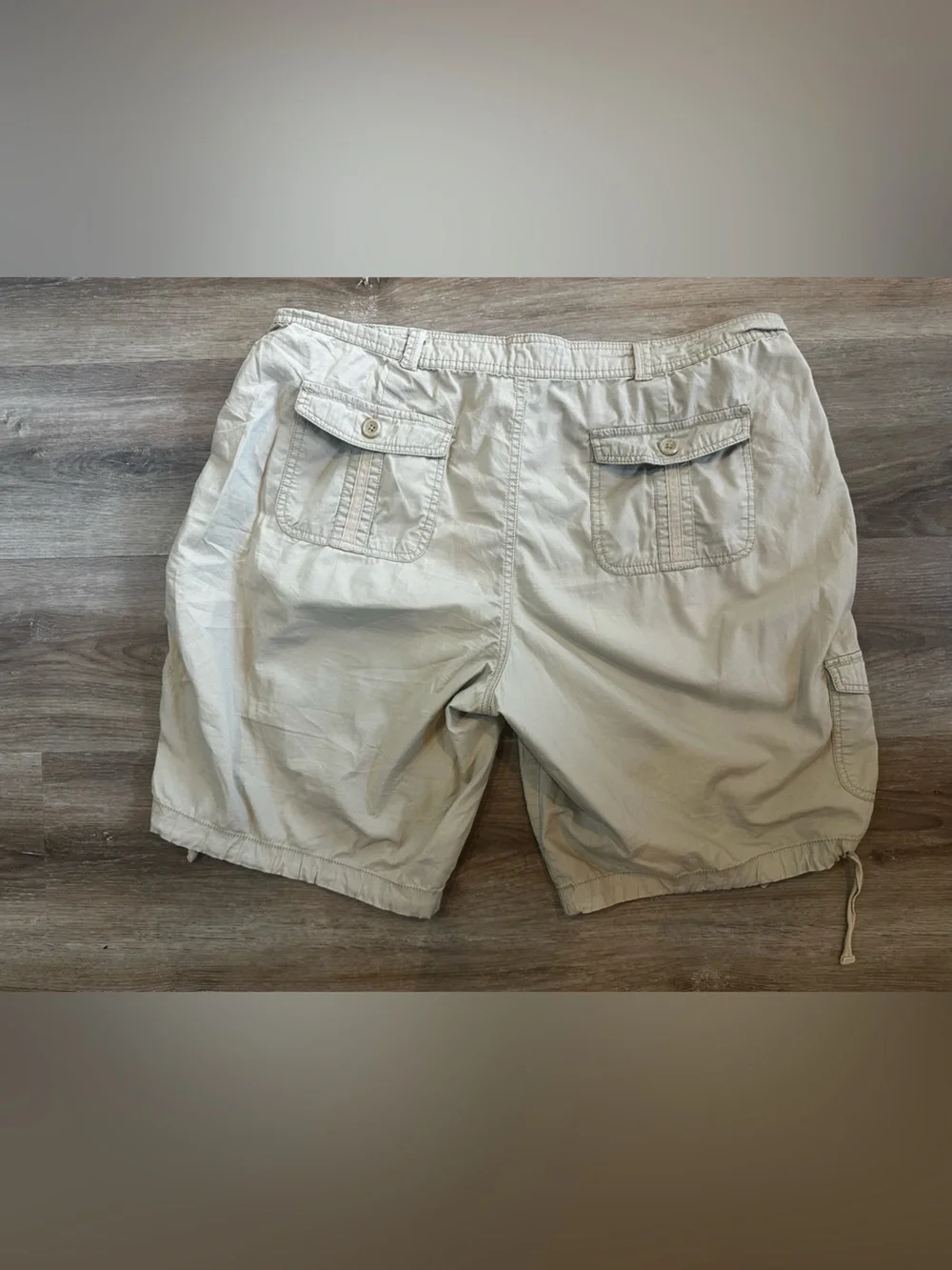 St. John's Bay Beige Cargo Shorts